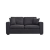 Luxury 2, 3 Seater Linen Fabric Couch Sofa Armchair with 2 Pillows Living Room