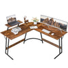 L-shaped Computer Desk Large Home Office Writing Workstation Corner Desk