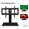 TV Stand Bracket Desk Top Monitor Table Mount VESA Universal For 22-70 Inch UK