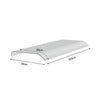 Streamlined Door Canopy Awning Outdoor Porch Window Shade Patio PET Rain Shelter