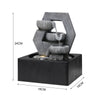 Tabletop Electric Indoor Relax Waterfall Fountain Small Cascading Water Feature