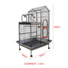 Large Bird Cage Parrot Cage Moving Wheels Budgie Canary Finch Cockatoo PlayStand