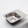 Undermount/Inset Kitchen Sink w/ Drainer Fittings Single/Double Bowl Campervan