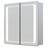 LED Bathroom Mirror Cabinet With Shaver Socket Storage/Anti Fog/Sensor Switch UK