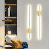 LED Wall Lights Long Strip Linear Light Bar Bedroom Living Room Decorative Lamp
