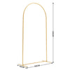 Wedding Square/Round/Arched Door Backdrop Stand Flowers Display Frame Metal Rack
