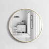 XL Round/Arched/Square Metal Frame Mirror Industrial Wall Vanity Makeup Bathroom