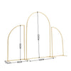 Wedding Square/Round/Arched Door Backdrop Stand Flowers Display Frame Metal Rack