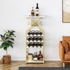 Metal Rack Cabinet Floor Bottle Storage Holder Stand Display Shelf