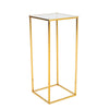 Gold/Silver Tall Wedding Metal Flower Stand Pedestal Centrepiece 60,80,100cm