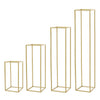 Tall Square Metal Geometric Stand Flower Vase Holder Party Wedding Centerpieces