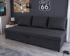 Sofa Bed with Storage Container Sleep Function New PIXEL