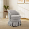 Mid-Century Modern Accent Armchair, Compact Space-Saving Chair 300lb Capacity