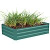 Garden Raised Bed Galvanised Steel Outdoor Planter Pot Vegetable Flower Herb Box