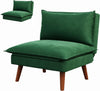 Velvet Sofa with 2 Pillows 2/3 Seater Modern Couch Love Seat Settee Home Office