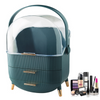 XLarge Cosmetic Skincare Organiser Tabletop Make-Up Storage Case 2 Drawers Box