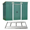 Metal Garden Shed 6 X 4, 8 X 4, 8 X 6, 8 X 10 Garden Storage WITH FREE BASE New