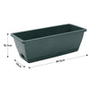 Galvanised Raised Bed Garden Outdoor Elevated Planter Box, Oval/L Shape/Ladder