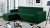Corner Sofa Bed with Storage Container and Sleep Function Elastic Foam New ZARA