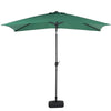 2x3M Outdoor Garden Banana Parasol Sun Shade Patio Hanging Umbrella Cantilever