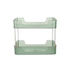 2 Tier Cosmetic Organiser Shelf Dressing Table Make-up Perfume Storage Holder