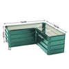 Garden Metal Raised Vegetable Planter Splicable Flower Trough Herb Grow Bed Box