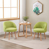 Set of 2 Accent Tub Chairs Occasional Lounge Sofa Chair for Living Room Bedroom