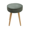 Chic Fabric Upholstered Dressing Table Vanity Stool Bedroom Living Room Chair