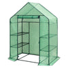 Greenhouse PE Plastic Garden Plants Grow Green House Cover w/ 4 Shelves Outdoor