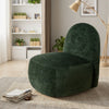 Swivel Accent Chair Chenille Armchair Padded Seat Bedroom 360° Revolving Chairs