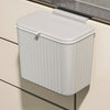 Kitchen Rubbish Bin Waste Recycling Baskets Handy Dustbin Lidded Bathroom Slim