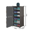 Plastic Shoe Storage Rack Cube DIY Cabinet Stackable Shoes Organizer Stand Shelf