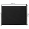 Retractable Side Awning Garden Patio Privacy Divider Wall Screen Sunshade Blind