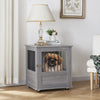 Furniture Style Dog Crate, Puppy Cage End Table, Pet Kennel House with Doors