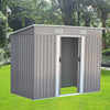 Metal Garden Shed 6 X 4, 8 X 4, 8 X 6, 8 X 10 Garden Storage WITH FREE BASE New