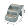 Foldable Pet Small Dog Stairs Steps Ladder with Non-Slip Pads for High Beds Sofa
