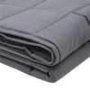 Grey Cotton/Fleece Weighted Blanket Throw Bedding Sensory Premium Adults Kids UK