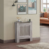Small Medium Large Radiator Cover Vertical Slatted Grill Wooden Heating Cabinet