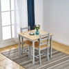 Panana Solid Pine Dining Table 2/4Chairs Bistro Set Kitchen Home Furniture