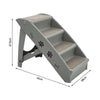 NEW FOLDING PET STEPS PORTABLE STAIRS DOG PUPPY FOLDABLE LADDER SOFA BED UP-DOWN