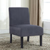 Small Wingback Oyster Armchair Scallop Shell Dining Chair Lounge Occasional Sofa