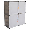 Shoe Rack Shoe Storage Cabinet Shelf Unit Dustproof Door Hallway Stand Organiser
