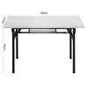 Wooden Folding Computer Table Laptop PC Station Home/Office/Study Desk Workbench