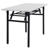 Folding PC Computer Desk 120x60cm Home Office Exhibition Desk Workstation Table