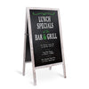 100cm Wood A-Frame Blackboard Chalkboard Cafe Bar Pub Promotion Menu Sign Board