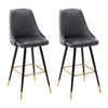 Set of 2 Barstools Kitchen Counter Bar Chairs Stools Breakfast Reception Seat