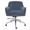 Lounge Office Chair Upholstered Accent Tub Armchair Swivel Computer Desk Chair