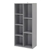 7 Cubes Tall Cabinet Bookcase Storage Rack Shelving Cupboard Unit Living Room