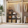 6-Cube Modular Wire Storage Unit,Closet Organizer Shelve for Bedroom,Living Room