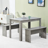Rectangle Dining Tables for 2-4 Small Space, Wooden Kitchen Table Home/Office